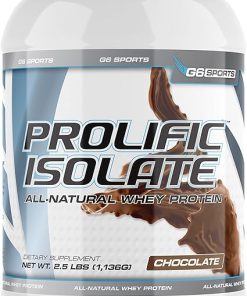 Nutrition Prolific Isolate All Natural Whey Protein Isolate (Gluten Free- Lactose Free