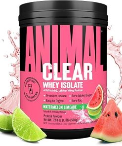 Clear Whey Isolate Protein Powder – Easy to Digest and Mix- 5g BCAA