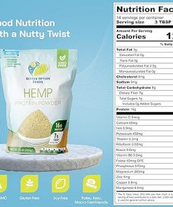 Hemp Protein Powder – Easy-to-Digest Fiber Protein Powder for Oatmeal- Smoothies & Baked Goods – Non GMO 2