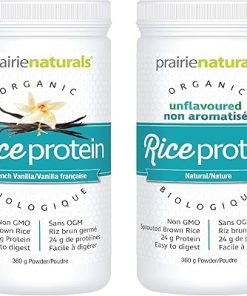 Organic Sprouted Brown Rice Protein Vanilla- 12.7 Ounce 2