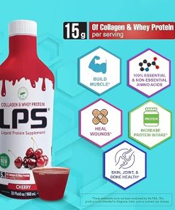 Nutritional Designs LPS Liquid Collagen & Whey Protein Supplement – Non-GMO Drink- Sugar-Free – Promotes Healthy Skin & Hair for Men & Women 2