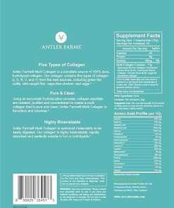 Antler Farms – Multi Collagen Protein Powder – 5 Types (I- II 2