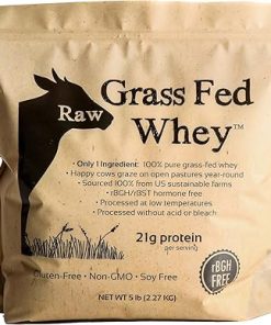 Raw Grass Fed Whey Protein Powder- Happy Healthy Cows