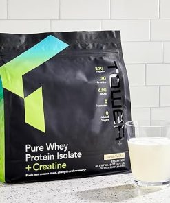 Tower+™ Pure Whey Protein Isolate Powder with Creatine – Muscle Recovery & Growth Support Formula- 30g Protein per Serving 2