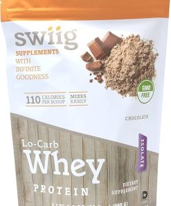 swiig Lo-Carb Whey Protein Powder- Chocolate