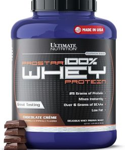 Ultimate Nutrition Prostar Whey Protein Powder Isolate- Chocolate – Low Carb