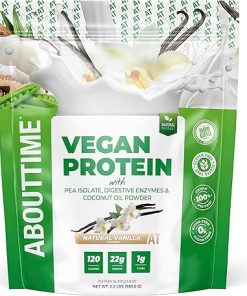 About Time Vegan Protein Supplement- Vanilla