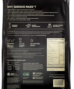 Serious Mass Strawberry Weight Gain Protein Powder | 12 lbs 2
