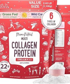 Multi Collagen Protein Powder Value Pack (100 Servings) – Unflavored & Hydrolyzed with 6 Types (1- 2