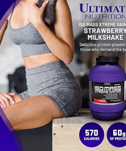 Ultimate Nutrition ISO Mass Xtreme Gainer – High-Calorie Mass Gainer with Creatine & Whey Isolate Protein Powder for Weight Gain- Lean Muscle Mass 2
