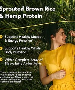 North American Herb & Spice NutriHemp Raw – 28.2 oz – Sprouted Brown Rice & Hemp Protein – Supports Healthy Muscle- Whole Body Nutrition & Energy Function – Vegan 2