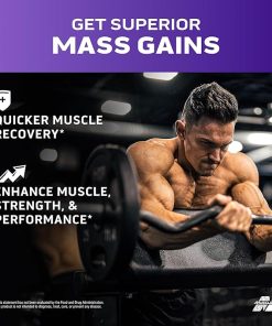 MuscleTech High Protein Mass Gainer for Men & Women – Protein Powder Shakes for Weight Gain- Muscle Building & Recovery with Creatine Monohydrate – Vanilla Milkshake 2
