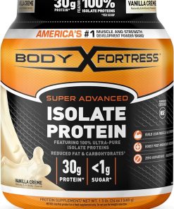 Body Fortress Super Advanced Isolate Protein Powder- Gluten Free