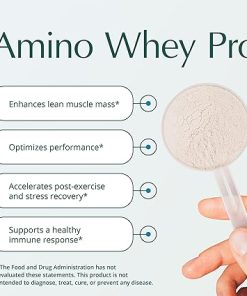 Natura Health Products Amino Whey Pro Advantage™ – Grass-Fed Whey Protein with HMB- Creatine 2