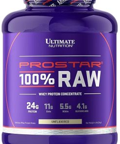 Ultimate Nutrition Prostar Raw Whey Protein Concentrate Powder- Low Carb