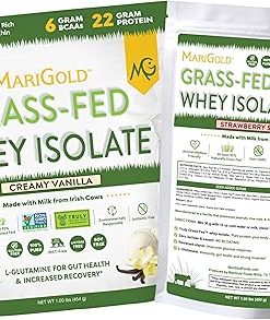 MariGold Grass-fed Whey Protein Isolate Powder