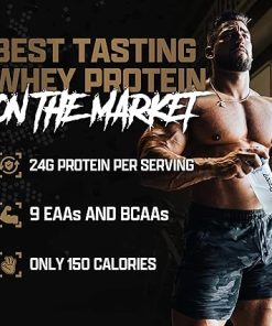 Nutrex Research Chocolate Whey Protein Powder | 100% Whey Protein Supplement | Enhanced Muscle Builder & Recovery Protein with Digestive Enzymes for Men & Women – 25g Protein (Chocolate- 2 Pound) 2