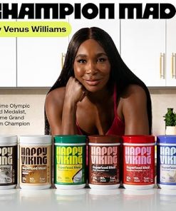 Happy Viking Variety Pack Plant Protein Powder- Created by Venus Williams 2