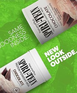 Natures Plus SPIRU-TEIN Shake – Chocolate – 2.1 lbs- Spirulina Protein Powder – Plant Based Meal Replacement 2