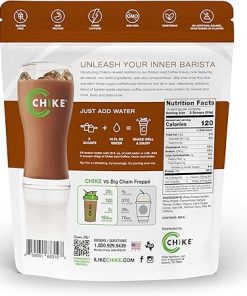 CHIKE Natural Caffe Mocha High Protein Iced Coffee- 20 G Protein 2
