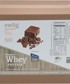 swiig Simple Whey Blend – No Sugar Added- Chocolate