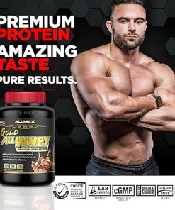 ALLMAX Nutrition Gold ALLWHEY- Chocolate – 2 lb – 24 Grams of Protein Per Scoop – Gluten Free 2