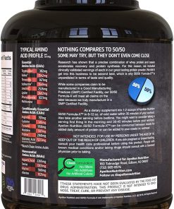 Apollon Nutrition 50/50 Formula-X | Whey Isolate and Casein Protein | 5 lb (Dutch Chocolate) 2