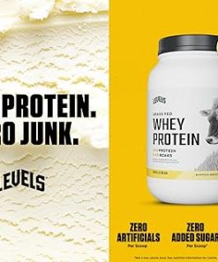 Levels Grass Fed Whey Protein Powder- No Artificials 2