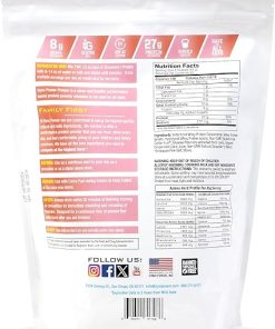 Ryno Power All Natural Whey Protein 2lb (20 Servings) ‘Strawberry’ – 100% Whey Protein Blend & No Fillers 2