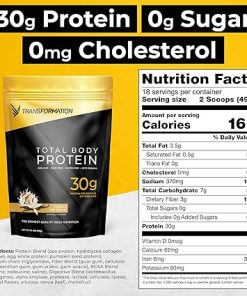 Transformation Protein Super Blend | Egg White- Collagen Peptides 2