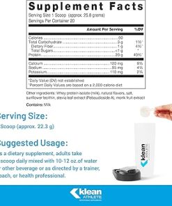 Klean ATHLETE Klean Isolate – Whey Protein Isolate 2