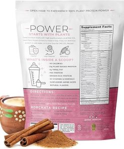 One Sol Lean Plant Protein Powder Horchata- Low Carb 2