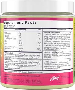 Alani Nu Super Greens Powder Wild Berry | Green Juice Supplement | Spirulina + Wheat Grass Powder | Naturally Flavored | Smoothie Juice Mix | Gluten Free | Vegan | 30 Servings 2