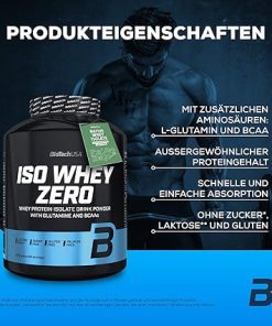 BioTech USA Iso Whey Zero 2270g Taste Chocolate by BiotechUSA 2