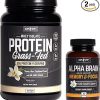 Snap Supplements 100% Plant Based Protein Powder Stick Packs with Nitric Oxide Booster (10 Pack- Vanilla) 4