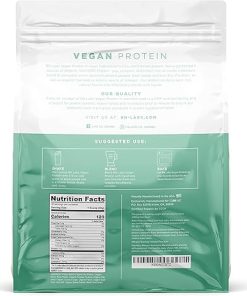 BN Labs Organic Vegan Protein Powder – Plant Based Protein Powder Blend with Pea Protein and Added Organic Omega’s – Raw- Non Dairy 2