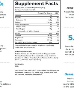 LEGION Whey+ Whey Isolate Protein Powder from Grass Fed Cows – Low Carb- Low Calorie 2