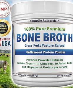 Bone Broth Beef Protein Powder 20 oz- High Collagen & Gelatin from Grass Fed Bovine 2
