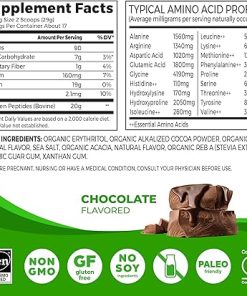 Orgain Hydrolyzed Collagen Peptides Powder For Women & Men- Chocolate 2