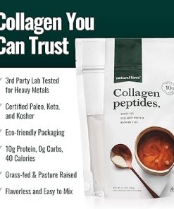 Natural Force Clean- Grass Fed Collagen Peptides + Unflavored Organic Whey Protein Bundle – Organic 2