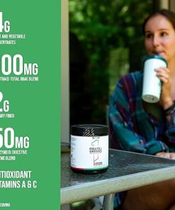 Rule 1 Fruits & Greens Powder – 40+ Active Ingredients Including 4g Fruit & Vegetable Concentrates + 2g Prebiotic Fiber for Daily Wellness (30 Servings- Mixed Berry) 2