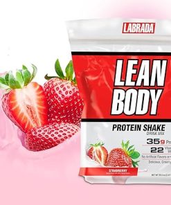 Labrada Nutrition Lean Body Hi-Protein Shake- Strawberry 2