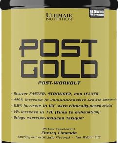 Ultimate Nutrition Post Gold Post-Workout Powder- Muscle Recovery Drink with BCAA 2