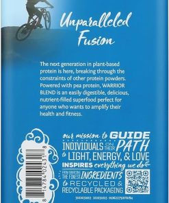 Sunwarrior Warrior Blend – Organic Vegan Plant Protein Powder with BCAAs and Pea Protein – Dairy free- Gluten Free 2