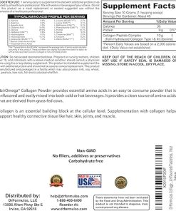 DrFormulas HairOmega Collagen for Hair Growth Protein Powder- Peptides from Bovine Collagen Hydrolysate – Unflavored/Tasteless 2