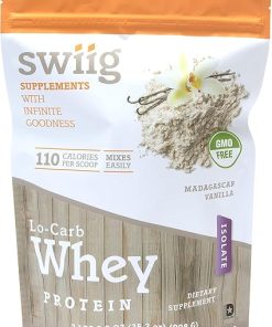 swiig Lo-Carb Whey Protein Powder- Madagascar Vanilla