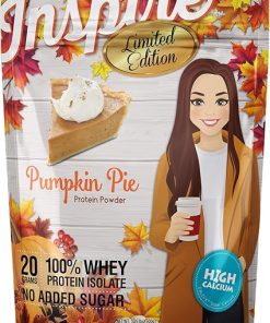 Inspire Pumpkin Pie 20g Whey Protein Isolate Powder with Calcium