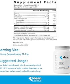 Klean ATHLETE | Klean Casein Protein | Designed to Help with Recovery and Reduce Muscle Breakdown.* | NSF Certified for Sport | 23.2 Ounces | Natural Chocolate Flavor 2