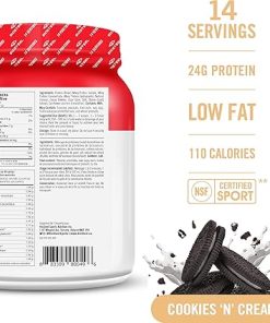 BIOSTEEL 100% Whey Protein Powder – Cookies & Cream- 14 Servings 2