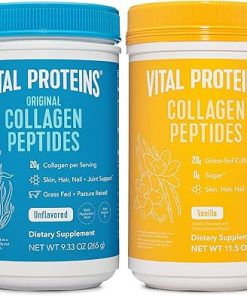 Vital Proteins Collagen Peptides Powder- 9.33 oz Unflavored + 11.5 oz Vanilla